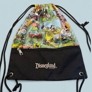 Disneyland Resort Comic Strip‎ Park Cinch Bag/Backpack